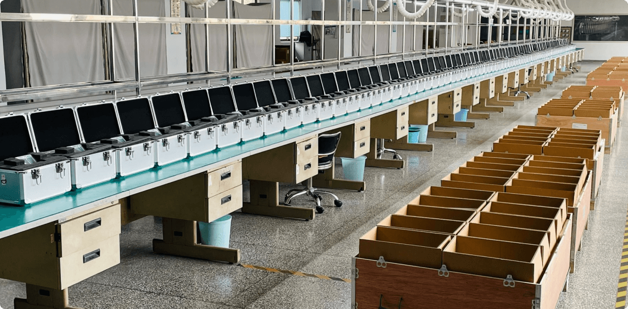Bladgo factory workshop image