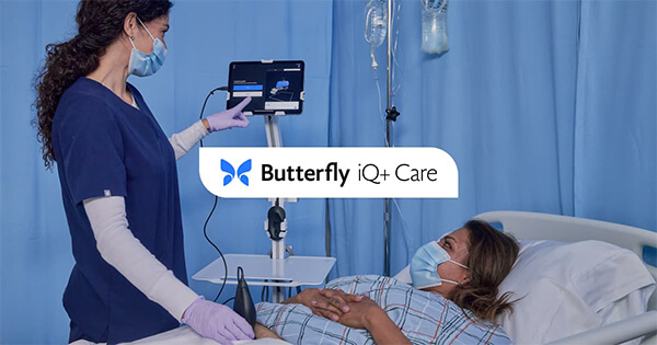 Butterfly iQ+ Care bladder scanner image